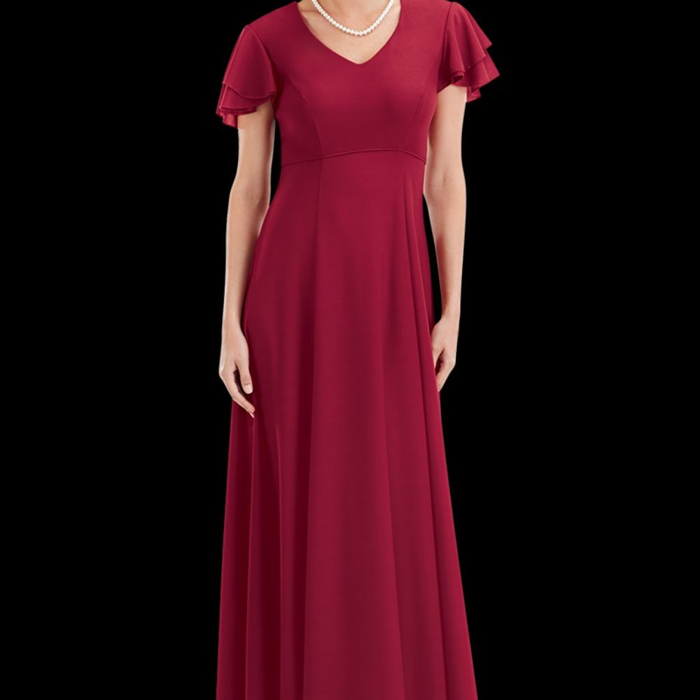 Corelli Performance Dress - Claret Color
